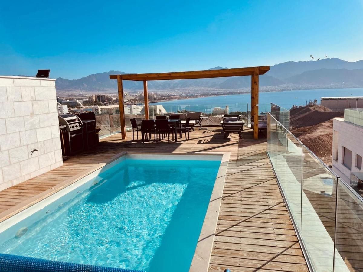 Villa Sea View 100 M From The Beach Ейлат Екстериор снимка